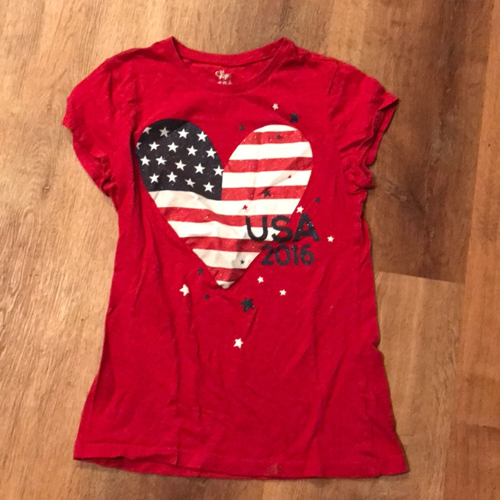 Children’s Place Flag Patriotic 2016 T-shirt